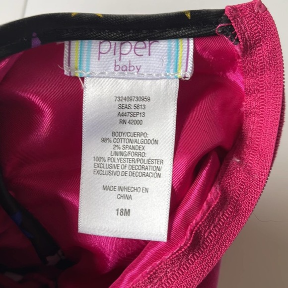 Kids Piper Baby Pink flare Formal Dress - Picture 11 of 11